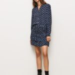 Multi Geometric Print Short Skirt Pepe Jeans L20F2F497 Women