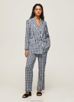 Multi Ginghy Check Printed Blazer Pepe Jeans L20F2F136 Women - Image 2