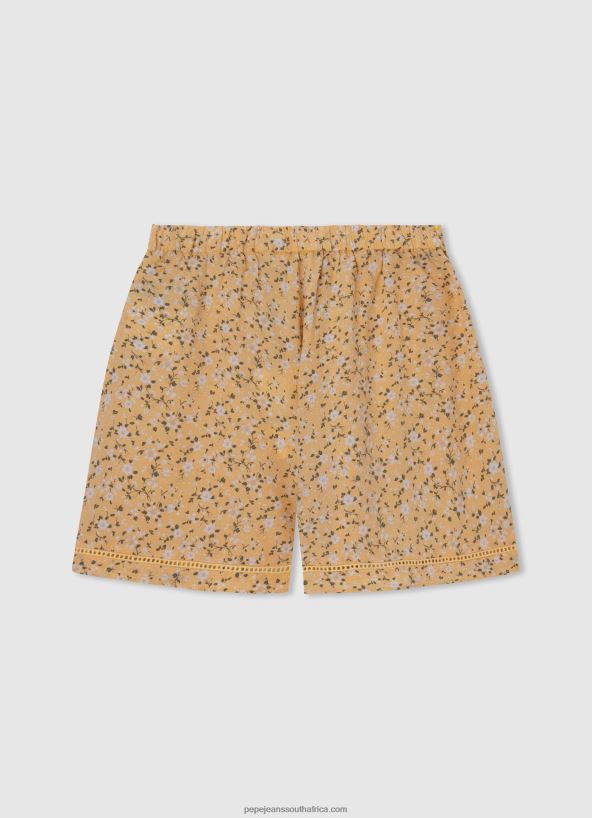 Multi Haley Floral Print Shorts Pepe Jeans L20F2F1507 Girl - Image 2