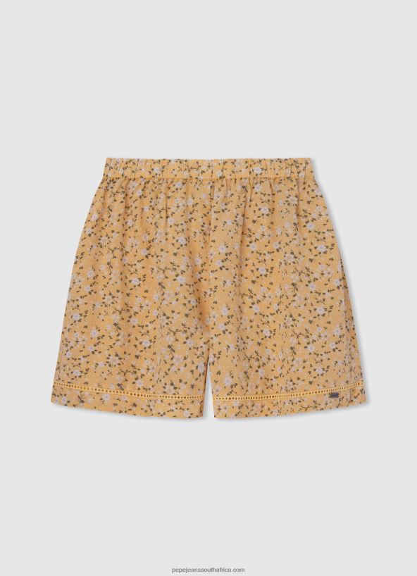 multi_haley_floral_print_shorts_pepe_jeans_l20f2f1507_girl.jpg Multi Haley Floral Print Shorts Pepe Jeans L20F2F1507 Girl - Image 1