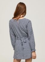 Multi Logo Printed Dress Pepe Jeans L20F2F160 Women - Image 4