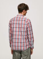 Multi Loick Checkered Poplin Shirt Pepe Jeans L20F2F1067 Men - Image 4
