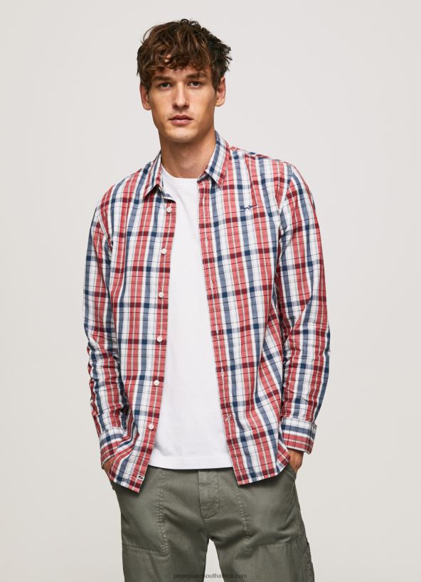 multi_loick_checkered_poplin_shirt_pepe_jeans_l20f2f1067_men.jpg Multi Loick Checkered Poplin Shirt Pepe Jeans L20F2F1067 Men - Image 1