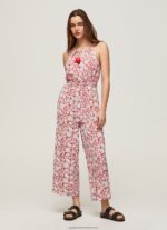 Multi Long Floral Print Jumpsuit Pepe Jeans L20F2F169 Women - Image 2