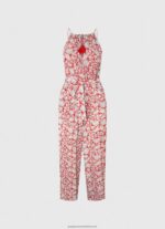 Multi Long Floral Print Jumpsuit Pepe Jeans L20F2F169 Women - Image 5