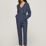 Multi Long Jumpsuit With Geometric Print Pepe Jeans L20F2F199 Women
