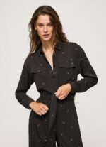 Multi Long Paisley Dungarees Pepe Jeans L20F2F156 Women - Image 3