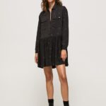 Multi Paisley Print Short Dress Pepe Jeans L20F2F155 Women