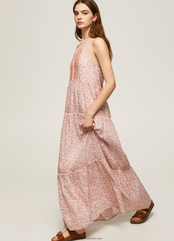 multi_parhi_flower_dress_pepe_jeans_l20f2f182_women.jpg Multi Parhi Flower Dress Pepe Jeans L20F2F182 Women - Image 1