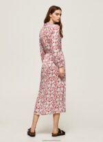 Multi Perah Flower Dress Pepe Jeans L20F2F145 Women - Image 4