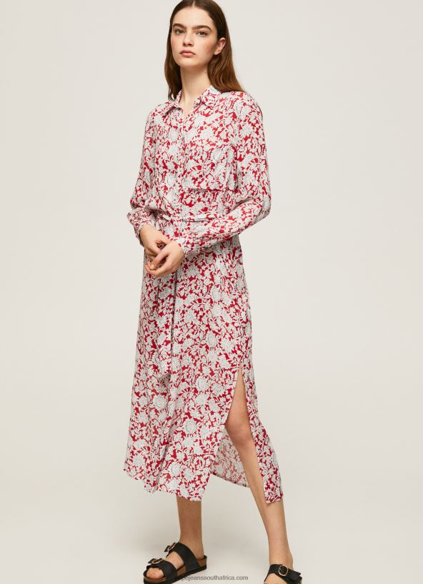 multi_perah_flower_dress_pepe_jeans_l20f2f145_women.jpg Multi Perah Flower Dress Pepe Jeans L20F2F145 Women - Image 1