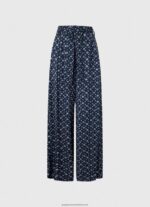 Multi Printed Wide Trousers Pepe Jeans L20F2F300 Women - Image 5