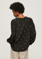Multi Ruffled Paisley Blouse Pepe Jeans L20F2F329 Women - Image 4