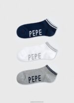 Multi Sandi 3-Pack Socks Pepe Jeans L20F2F547 Women