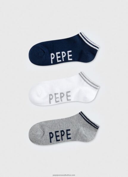 Multi Sandi 3-Pack Socks Pepe Jeans L20F2F547 Women