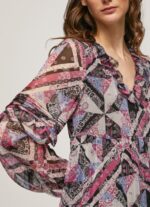 Multi Short Boxy Fit Dress Pepe Jeans L20F2F179 Women - Image 2