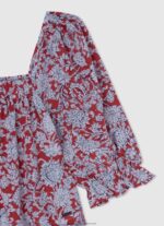 Multi Sita Top With Squared Neckline Pepe Jeans L20F2F1418 Girl - Image 3