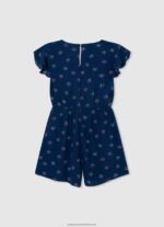 Multi Solange Floral Short Jumpsuit Pepe Jeans L20F2F1383 Girl - Image 2