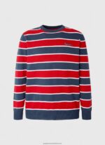 Multi Striped Print Cotton Jersey Pepe Jeans L20F2F861 Men - Image 5