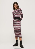Multi Striped Round Neck Jersey Pepe Jeans L20F2F261 Women - Image 2