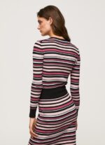 Multi Striped Round Neck Jersey Pepe Jeans L20F2F261 Women - Image 4