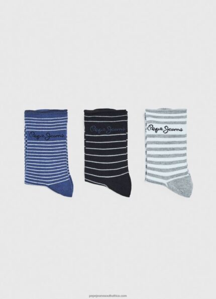Multi Tess 3-Pack Socks Pepe Jeans L20F2F559 Women