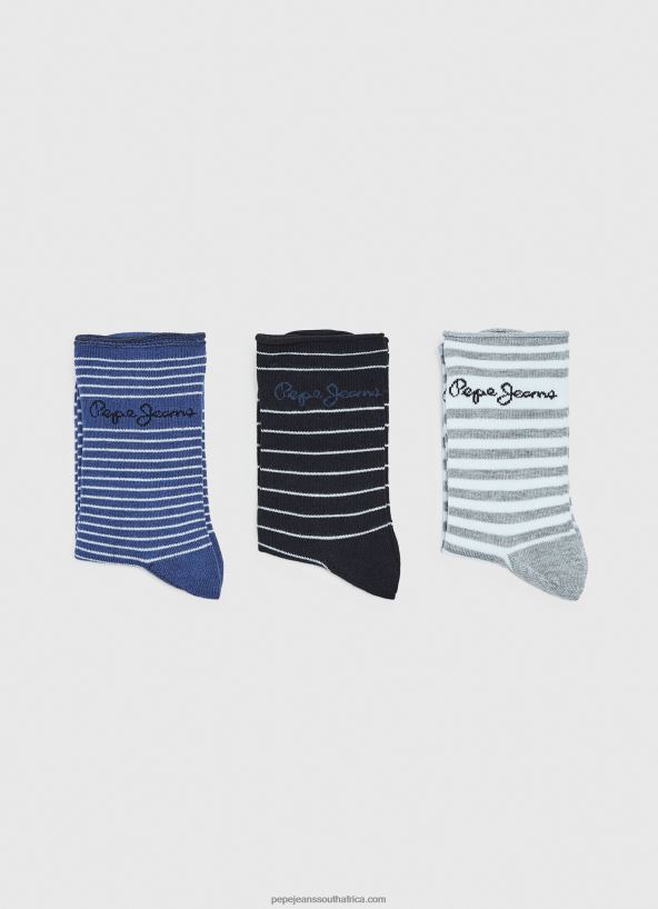 multi_tess_3_pack_socks_pepe_jeans_l20f2f559_women.jpg Multi Tess 3-Pack Socks Pepe Jeans L20F2F559 Women - Image 1