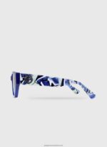 Navy Anglular Sunglasses Pepe Jeans L20F2F768 Women - Image 3
