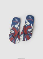 Navy Beach Flag Flip Flops Pepe Jeans L20F2F1558 Boy - Image 2