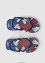 Navy Beach Flag Flip Flops Pepe Jeans L20F2F1559 Boy - Image 2