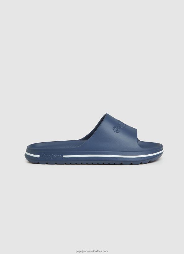 navy_beach_slide_flip_flops_pepe_jeans_l20f2f1267_men.jpg Navy Beach Slide Flip Flops Pepe Jeans L20F2F1267 Men - Image 1