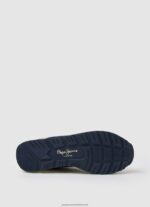 Navy Brit Combined Sneakers Pepe Jeans L20F2F1217 Men - Image 5
