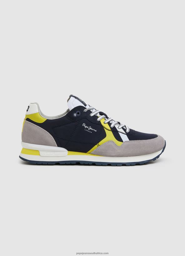 navy_brit_combined_sneakers_pepe_jeans_l20f2f1217_men.jpg Navy Brit Combined Sneakers Pepe Jeans L20F2F1217 Men - Image 1