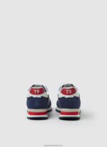 Navy Brit Combined Sneakers Pepe Jeans L20F2F1218 Men - Image 4