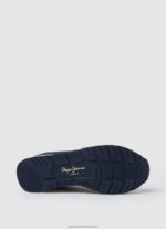 Navy Brit Combined Sneakers Pepe Jeans L20F2F1218 Men - Image 5