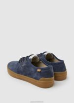 Navy Colin Shoe Leather Sneakers Pepe Jeans L20F2F638 Women - Image 4