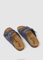 Navy Double Chicago Anatomical Sandals Pepe Jeans L20F2F1272 Men - Image 4