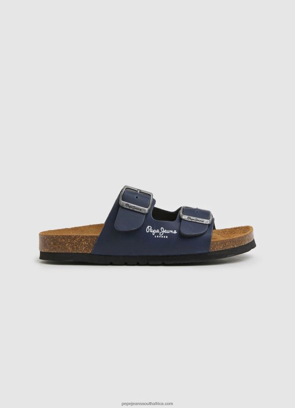navy_double_kansas_anatomical_sandals_pepe_jeans_l20f2f1546_boy.jpg Navy Double Kansas Anatomical Sandals Pepe Jeans L20F2F1546 Boy - Image 1