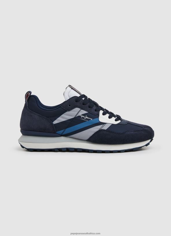 navy_foster_man_combined_sneakers_pepe_jeans_l20f2f1184_men.jpg Navy Foster Man Combined Sneakers Pepe Jeans L20F2F1184 Men - Image 1