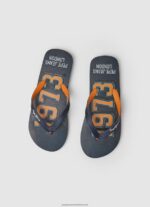 Navy Hawi 1973 Beach Flip Flops Pepe Jeans L20F2F1266 Men - Image 2