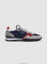 Navy Holland Combined Sneakers Pepe Jeans L20F2F1233 Men