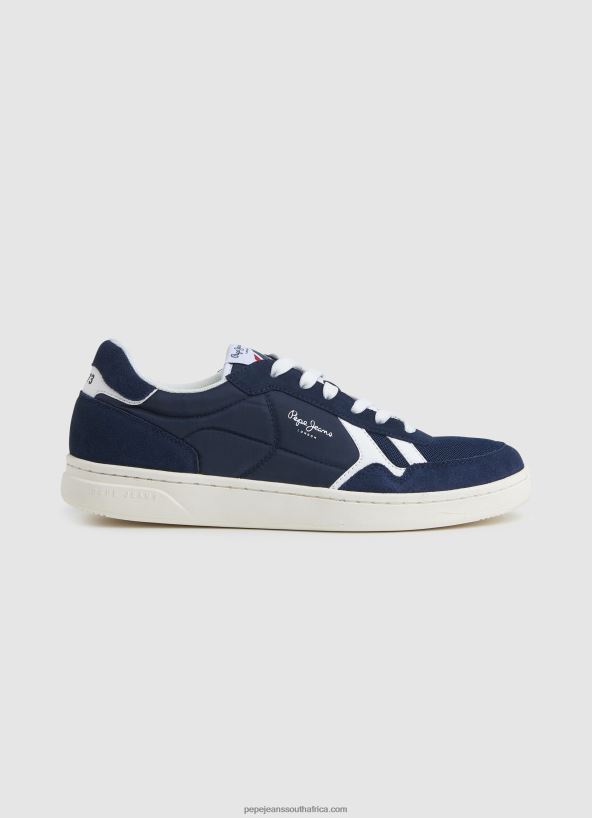navy_kore_vintage_combined_sneakers_pepe_jeans_l20f2f1201_men.jpg Navy Kore Vintage Combined Sneakers Pepe Jeans L20F2F1201 Men - Image 1