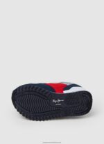 Navy London Brighton Running Sneakers Pepe Jeans L20F2F1535 Boy - Image 5