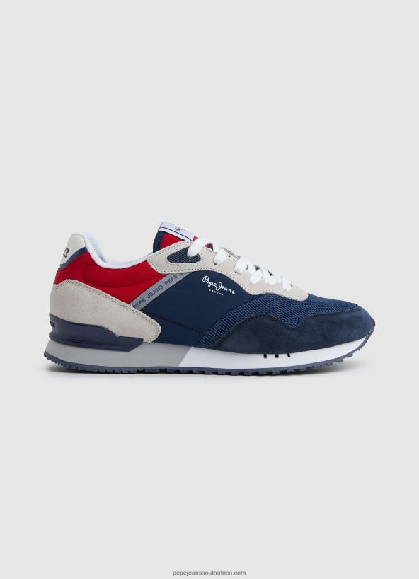 navy_london_one_combined_sneakers_pepe_jeans_l20f2f1225_men.jpg Navy London One Combined Sneakers Pepe Jeans L20F2F1225 Men - Image 1