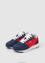 Navy London Pro Vint Running Sneakers Pepe Jeans L20F2F1538 Boy - Image 3