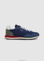 Navy Natch Male Retro Sneakers Pepe Jeans L20F2F1235 Men