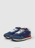 Navy Natch Male Retro Sneakers Pepe Jeans L20F2F1235 Men - Image 3