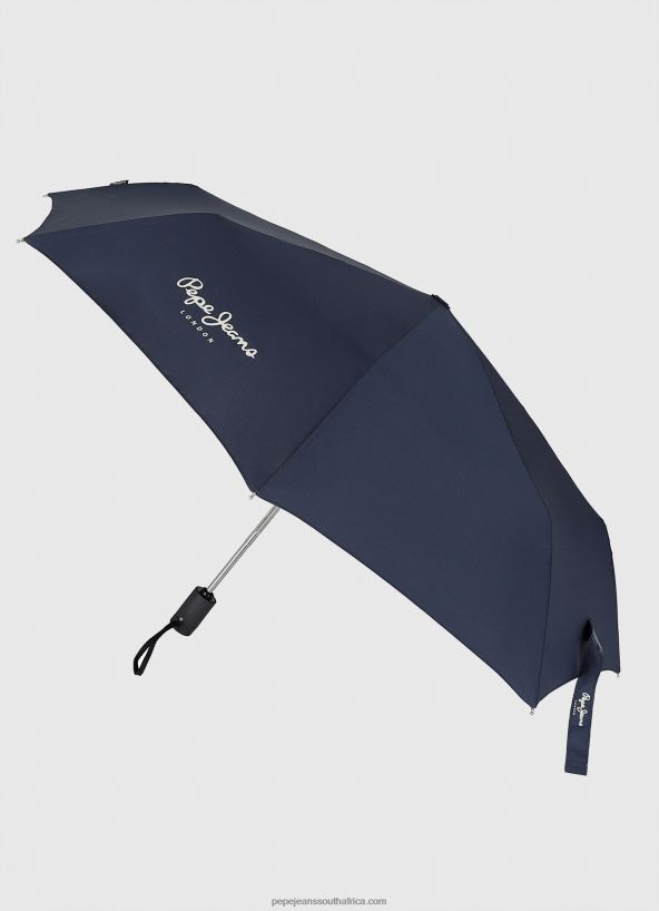 navy_ned_folding_automatic_umbrella_pepe_jeans_l20f2f790_women.jpg Navy Ned Folding Automatic Umbrella Pepe Jeans L20F2F790 Women - Image 1