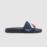 Navy Slider Texture Beach Flip Flops Pepe Jeans L20F2F1264 Men