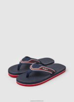 Navy South Beach Flip Flops Pepe Jeans L20F2F1257 Men - Image 3